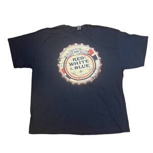 Blue Beer T-shirt size 3XL